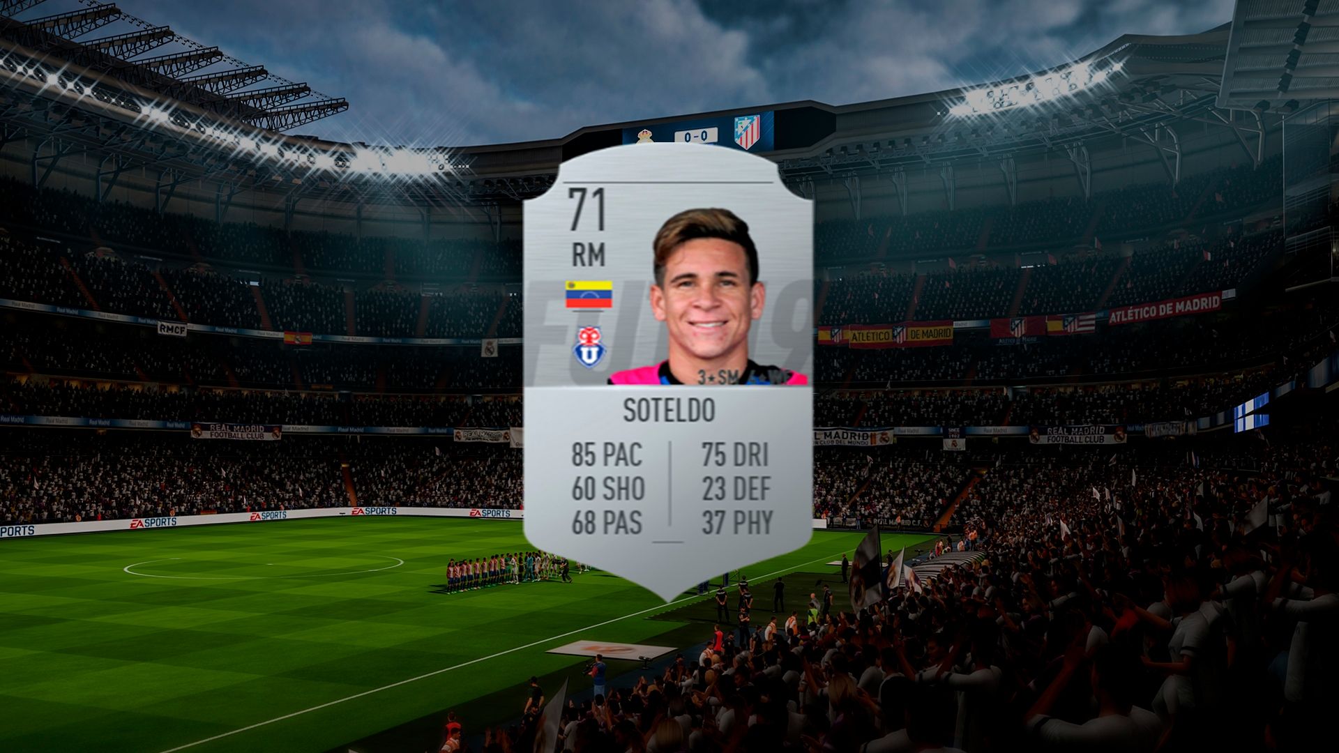 Soteldo no FIFA Ultimate Team