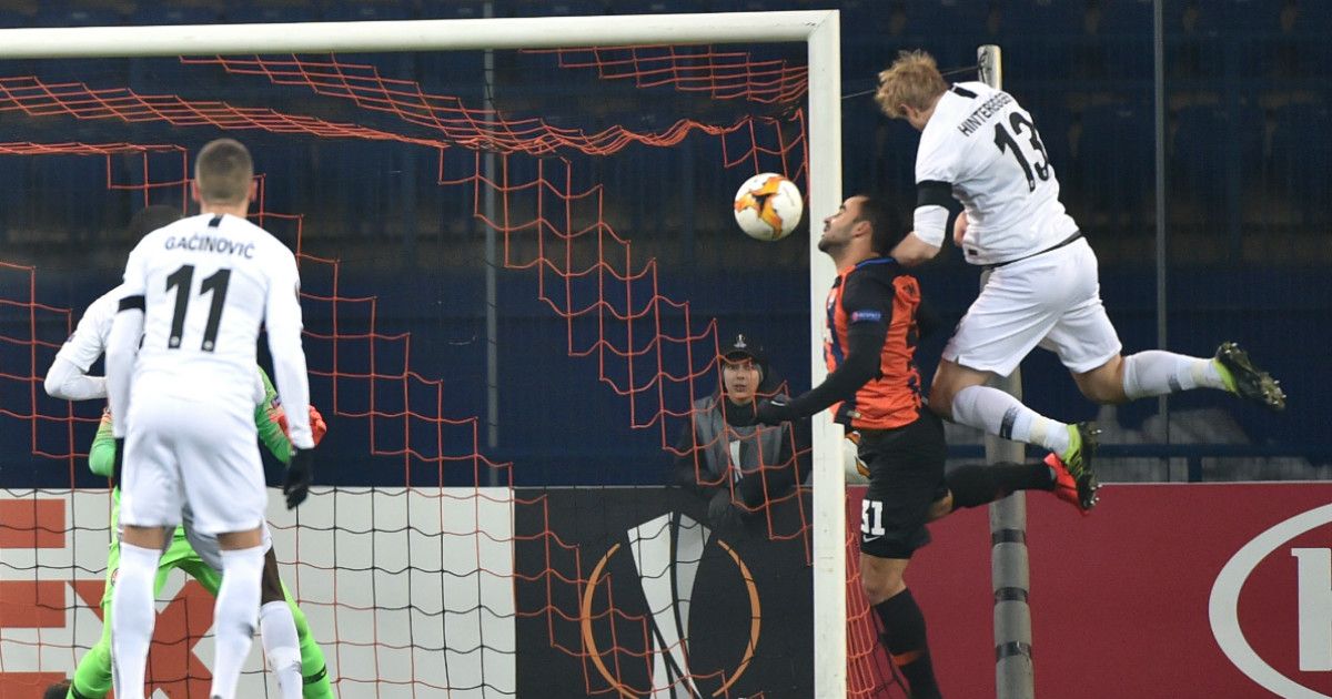 Martin Hinteregger Shachtjor Donezk Eintracht Frankfurt Europa League 14022019