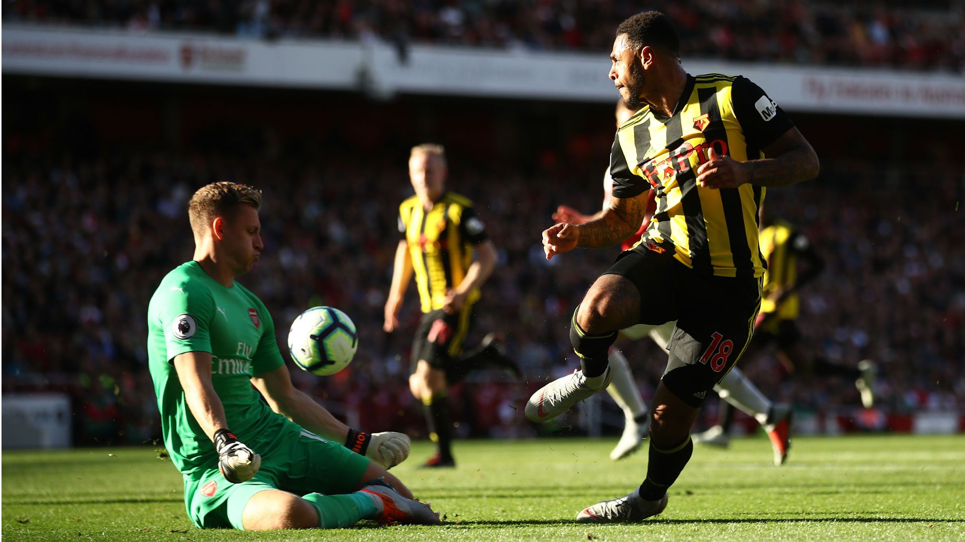 Bernd Leno Arsenal Watford