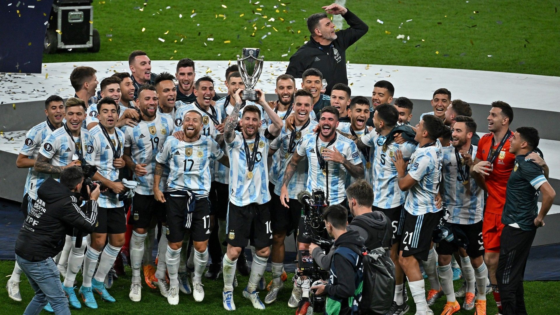 Argentina Campeon Finalissima 01062022