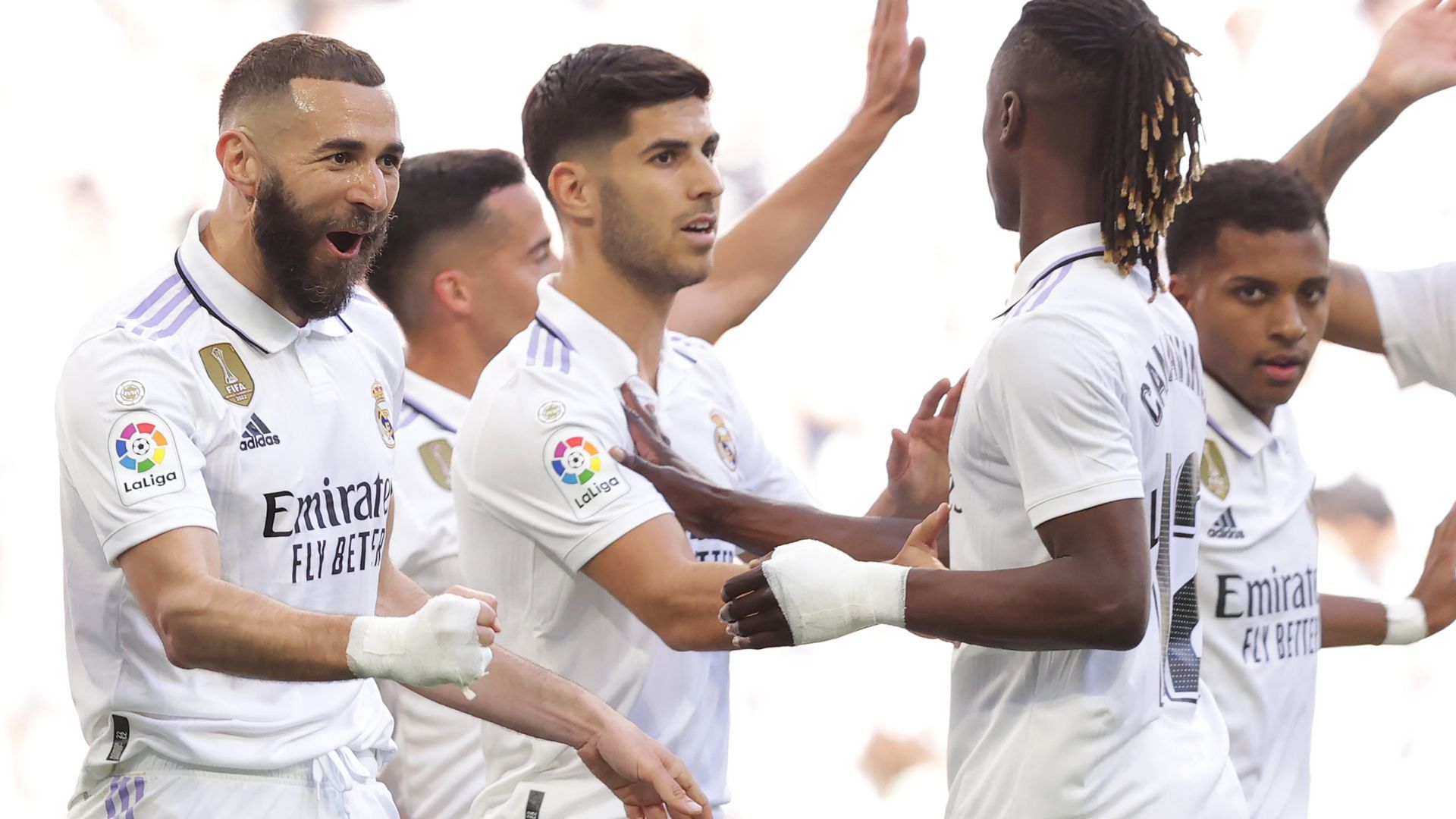 Benzema Real Madrid Valladolid Liga 02042023