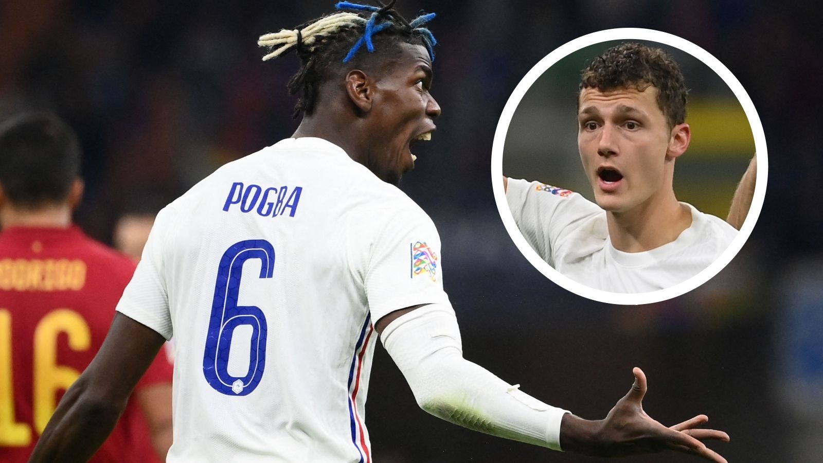 Paul Pogba Benjamin Pavard