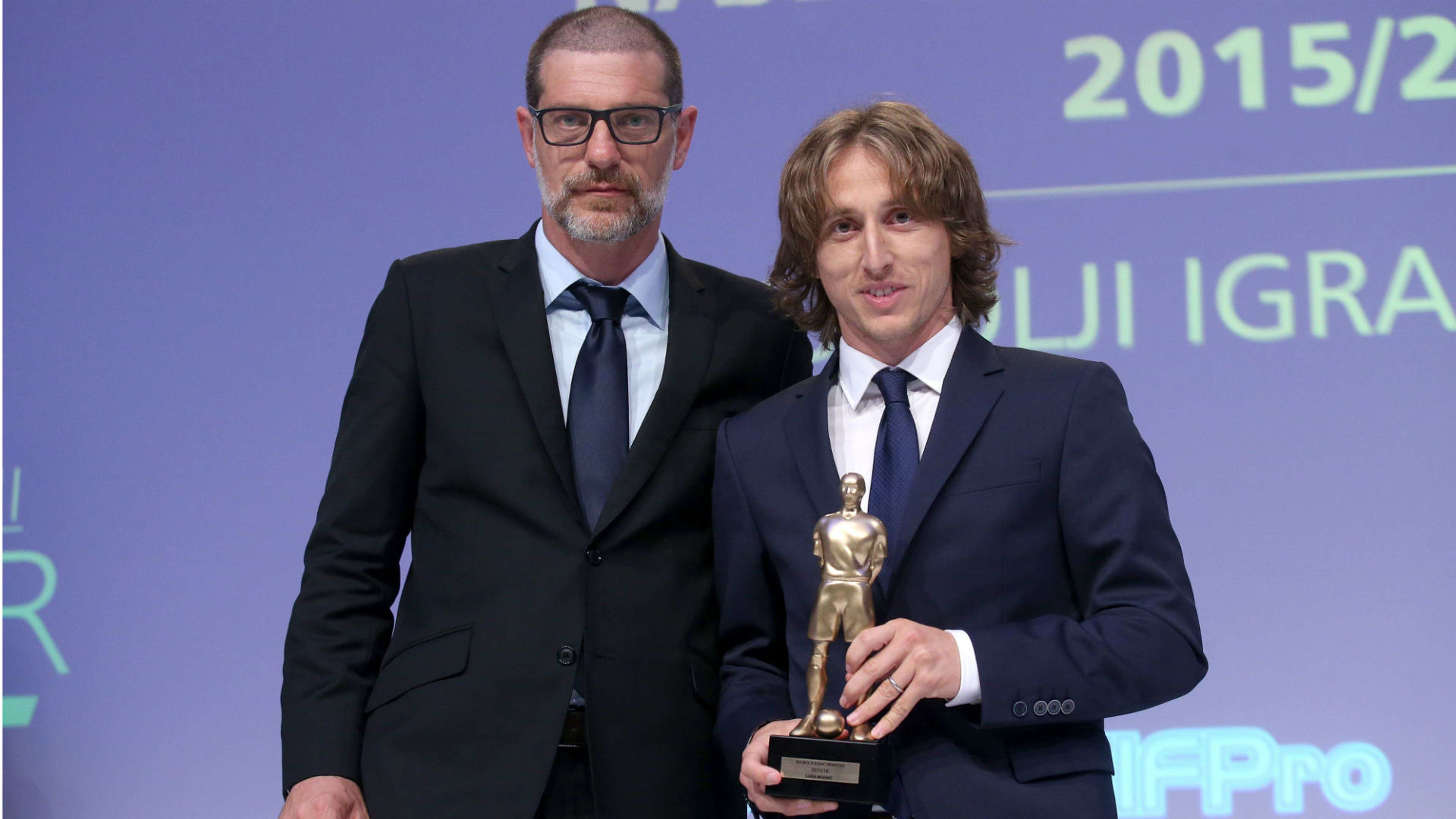 Slaven Bilic Luka Modric Football Oscars