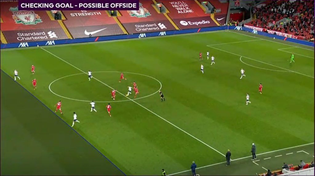 VAR Liverpool Tottenham EPL 16122020