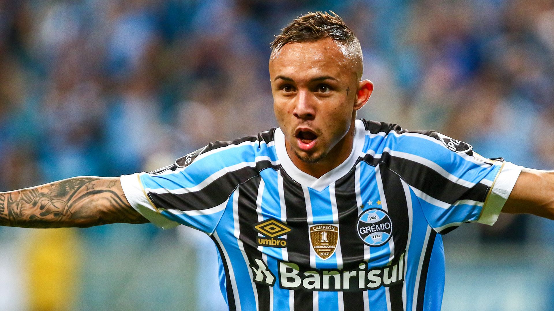 Everton Gremio Cerro Porteno Copa Libertadores 01052018