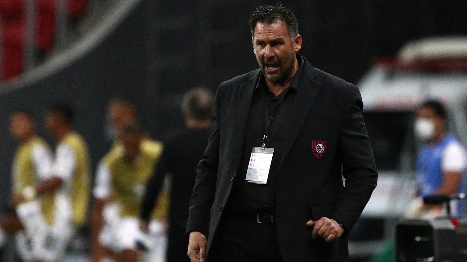 Diego Dabove Santos San Lorenzo Fase 3 Vuelta Copa Libertadores 2021