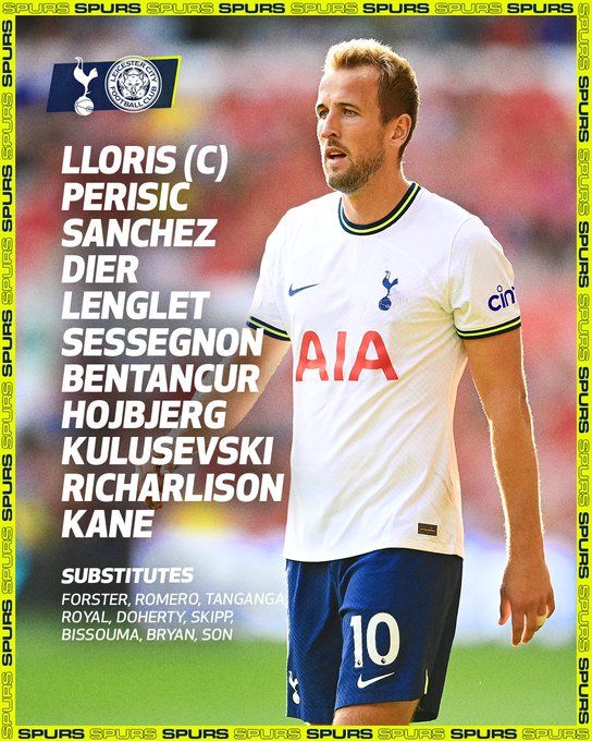 토트넘 선발 라인업