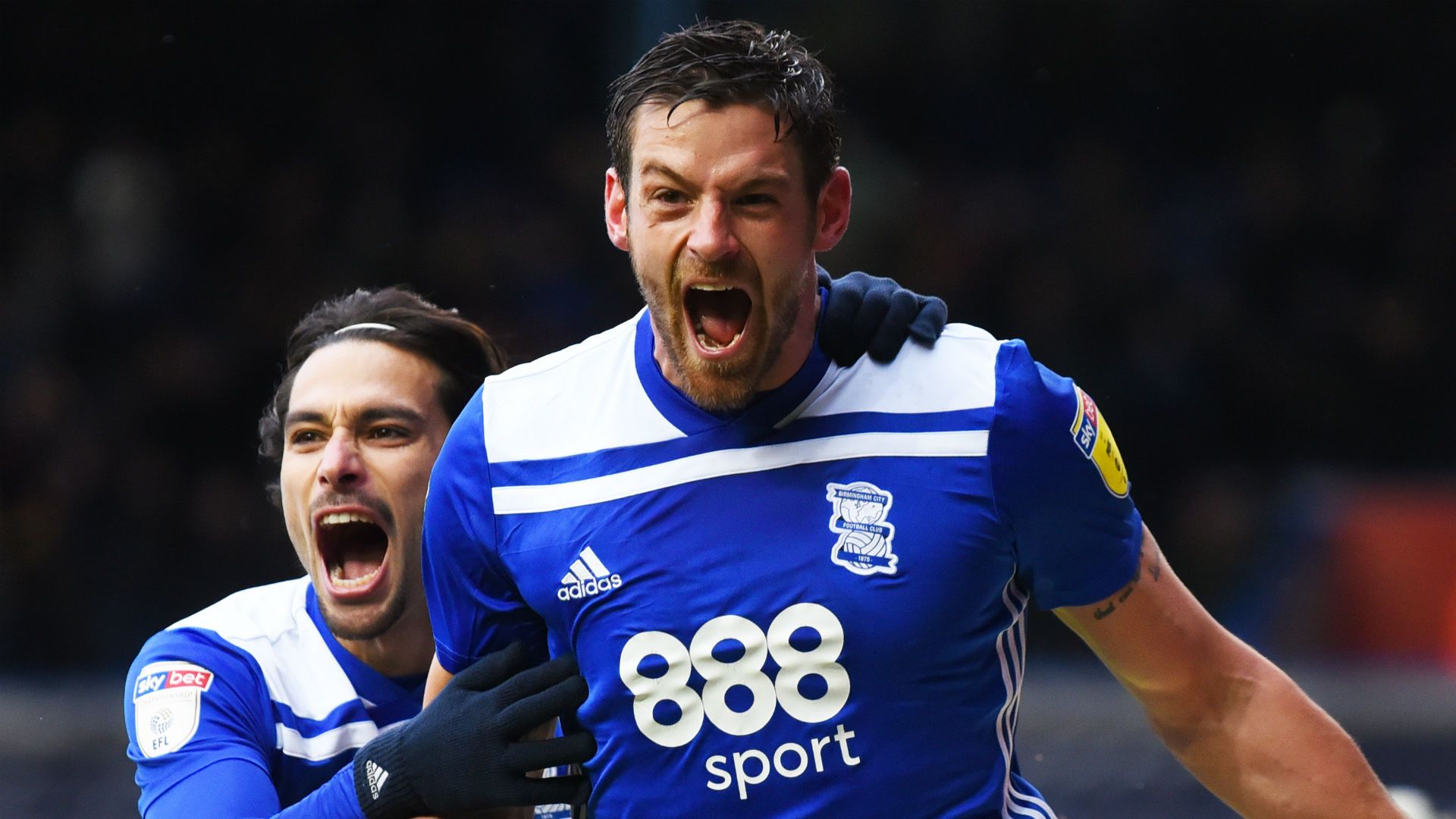 Jota Lukas Jutkiewicz Birmingham City 2018-19