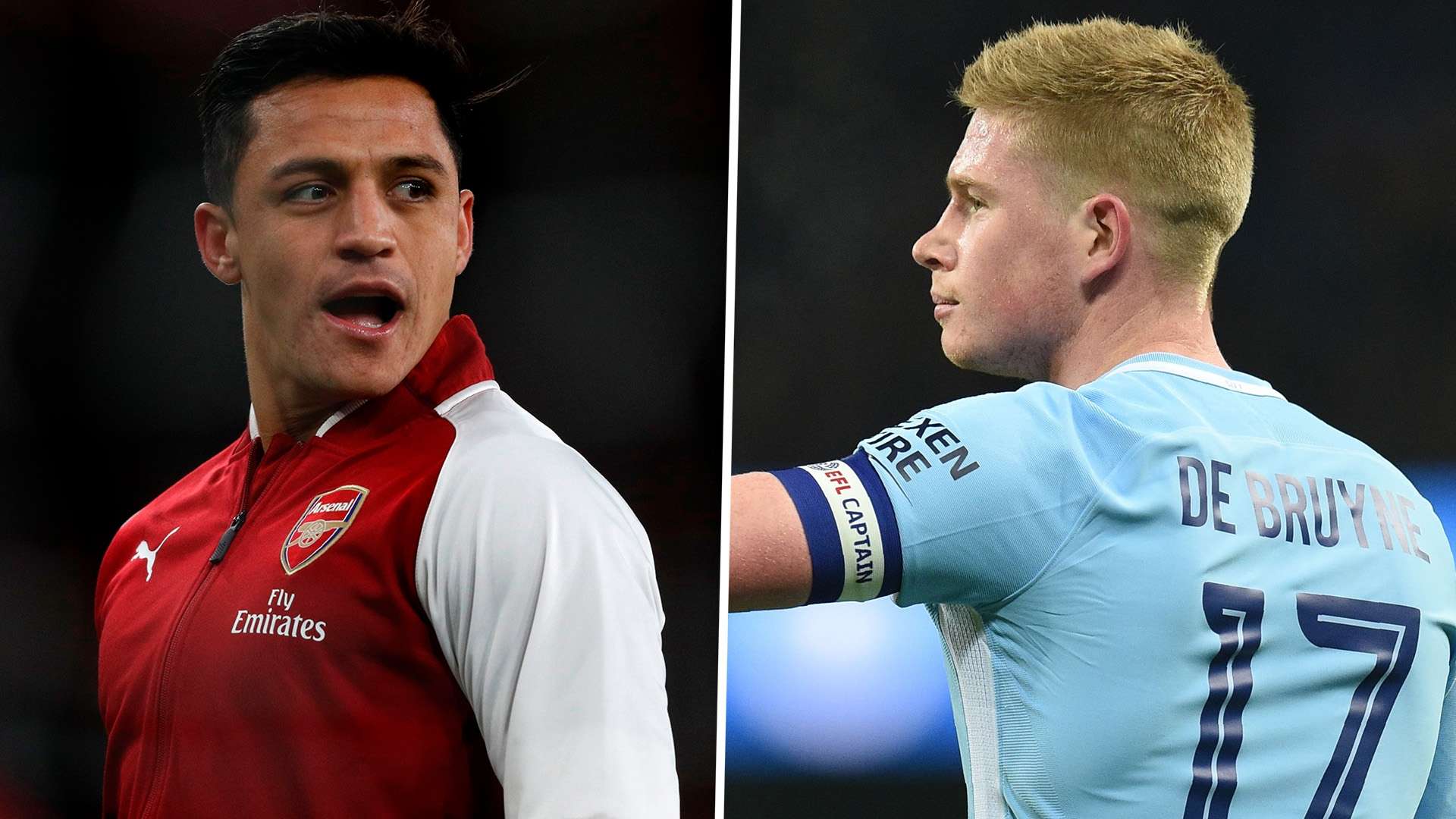 Alexis Sanchez Kevin De Bruyne