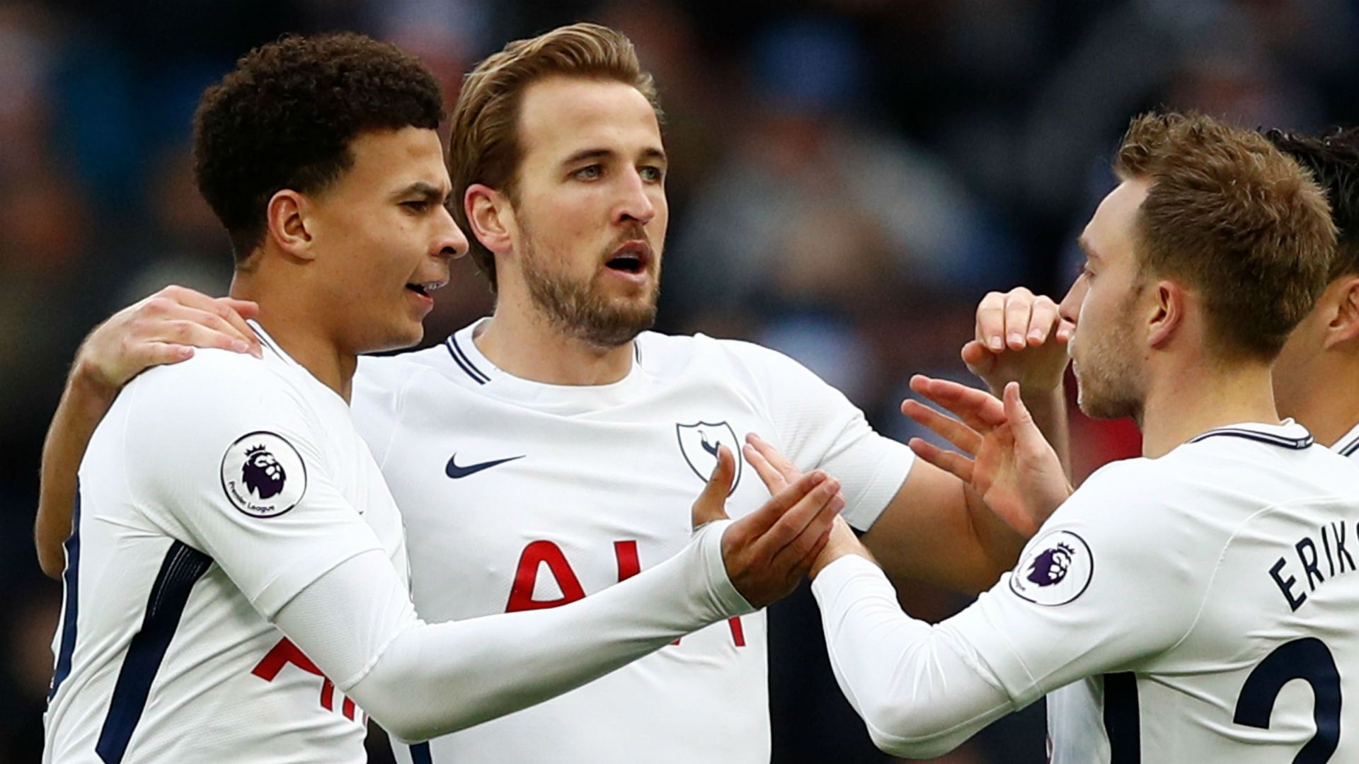 Dele Alli Harry Kane Christian Eriksen Tottenham