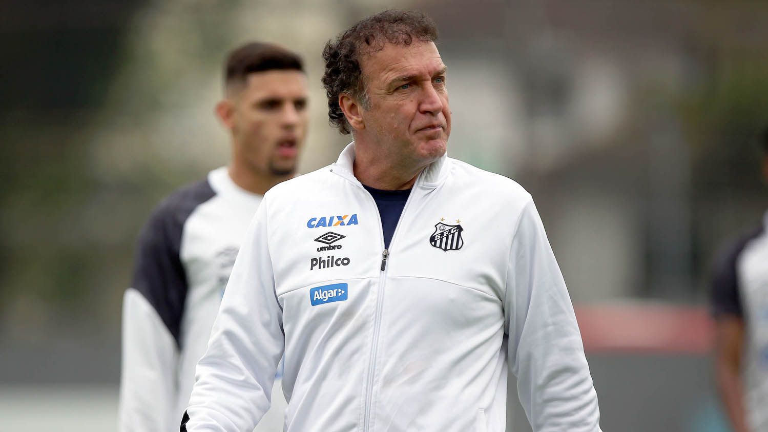 Cuca, treinador do Santos