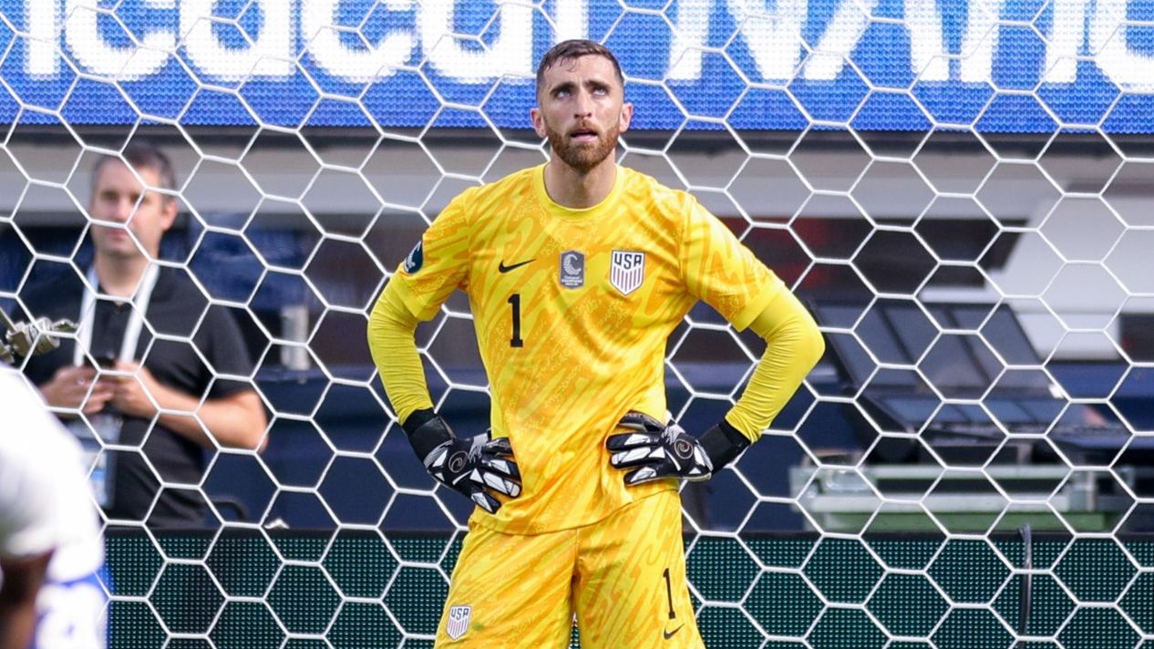 Matt Turner USMNT vs Canada