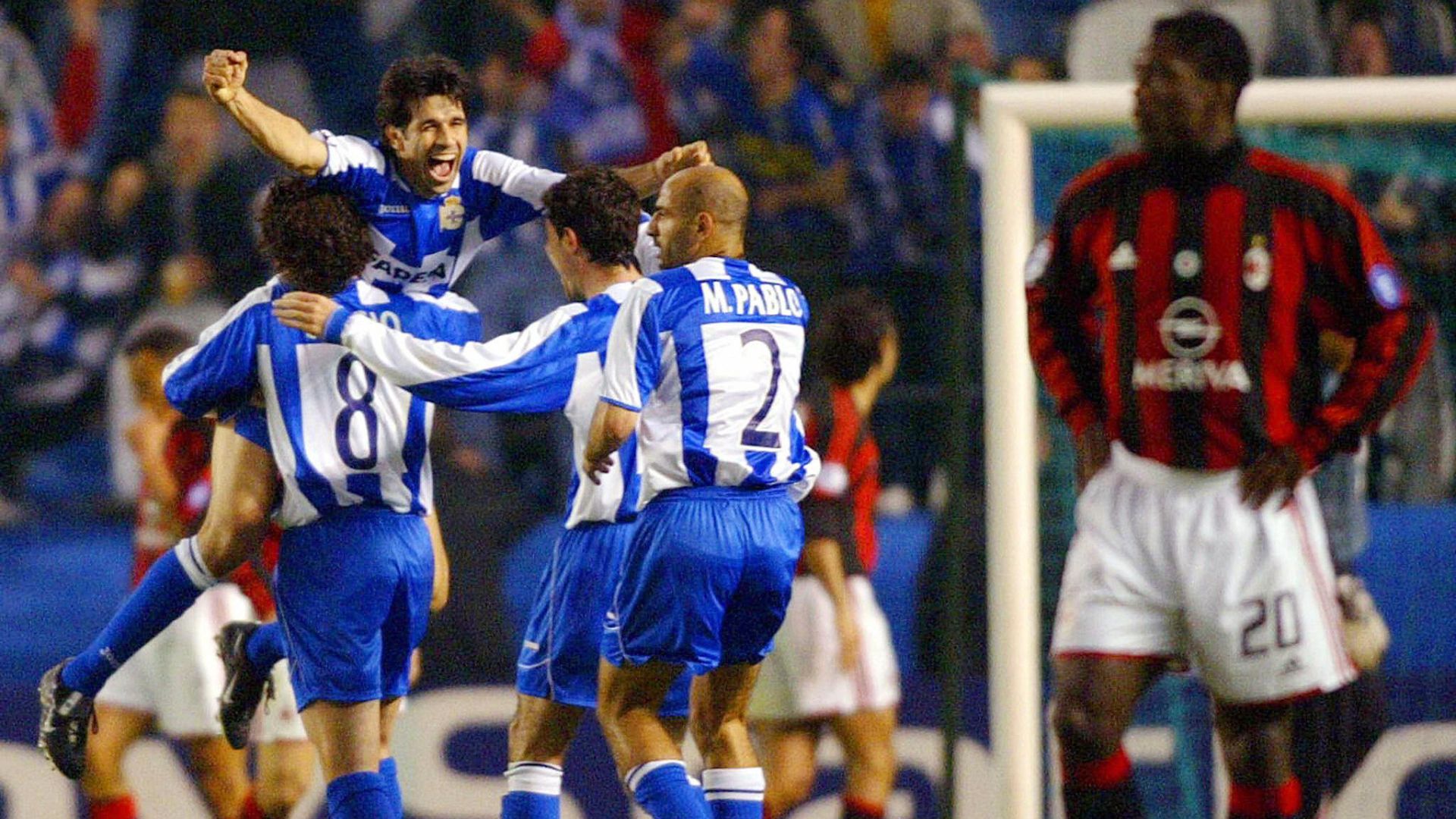 Deportivo Milan 4 0 Champions League