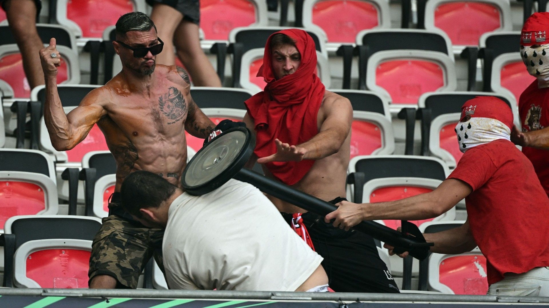 Nice Koln crowd trouble 
