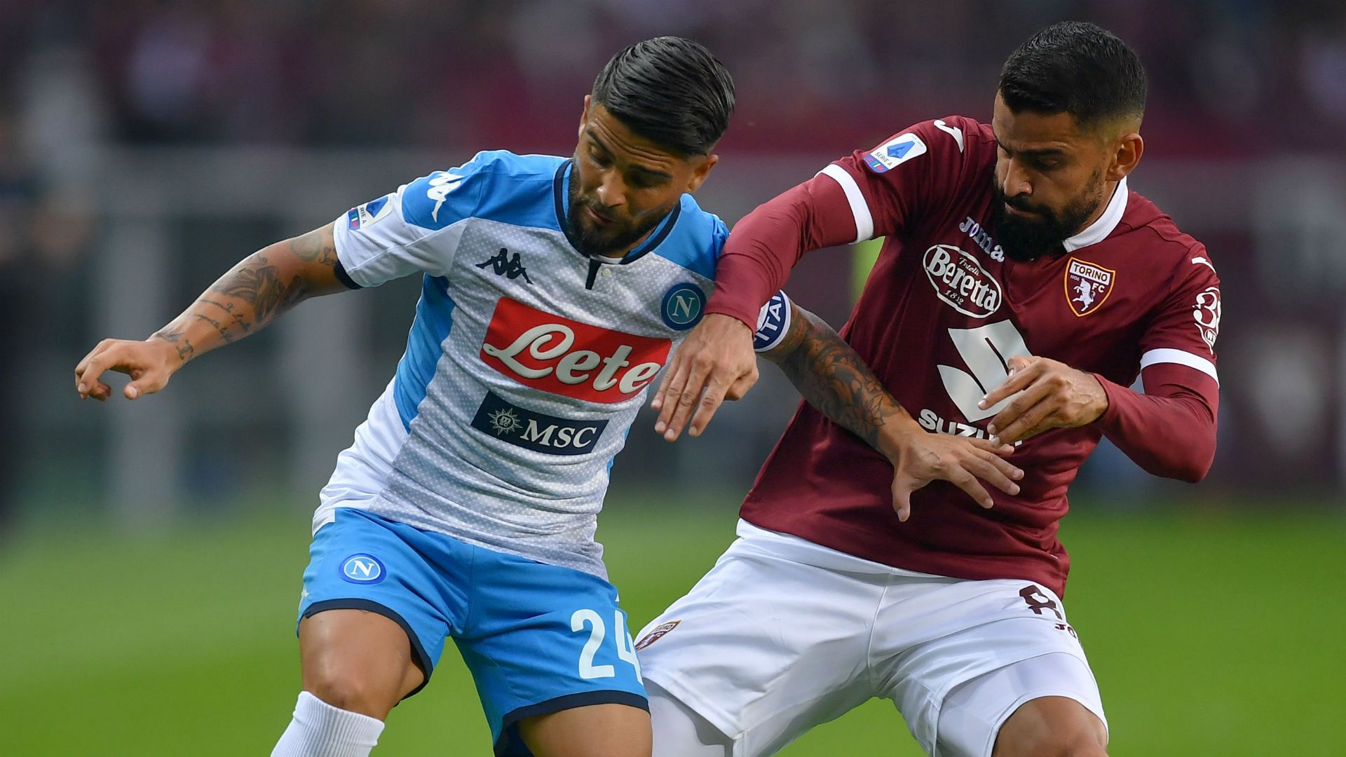 Insigne Rincon Torino Napoli Serie A