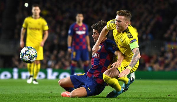 Marco Reus FC Barcelona BVB Borussia Dortmund Champions League 27112019