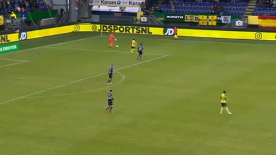 Screenshot Fortuna Sittard Vitesse Arnheim 2019