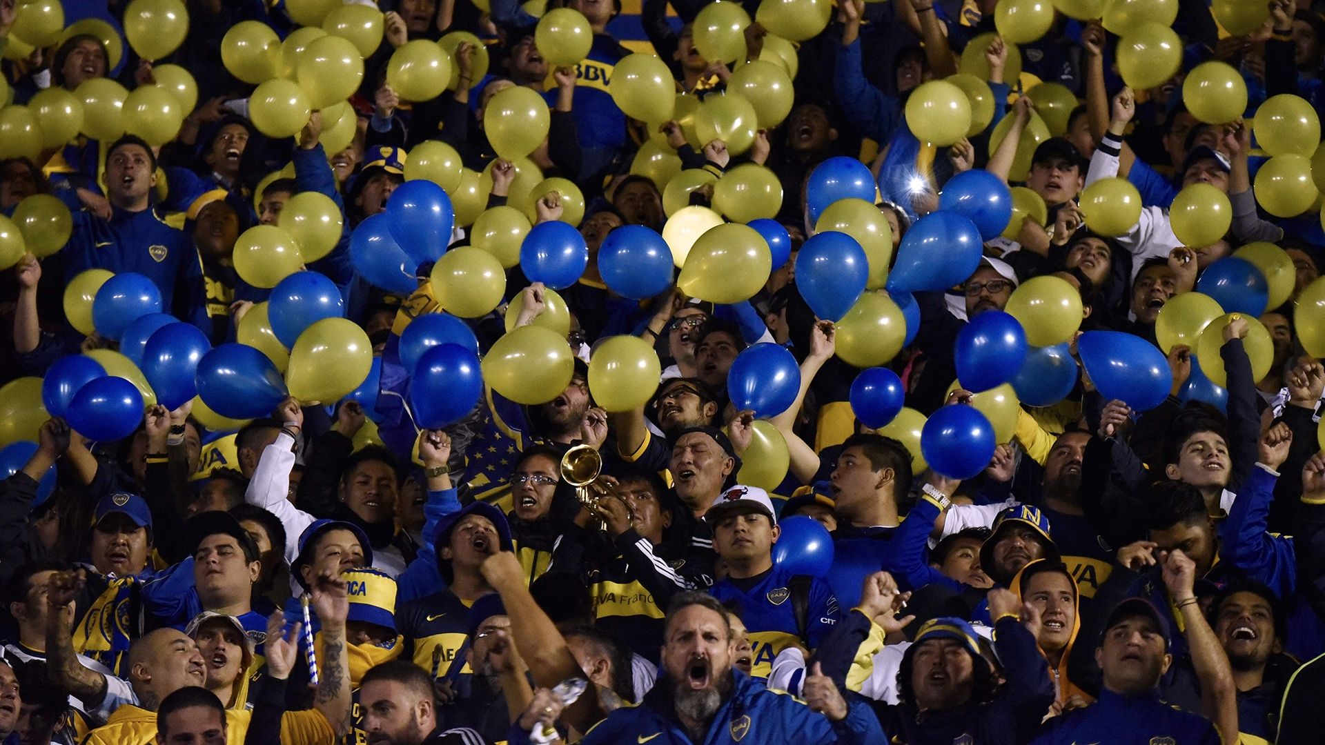 hinchas de Boca Bolivar Copa Libertadores 10032016