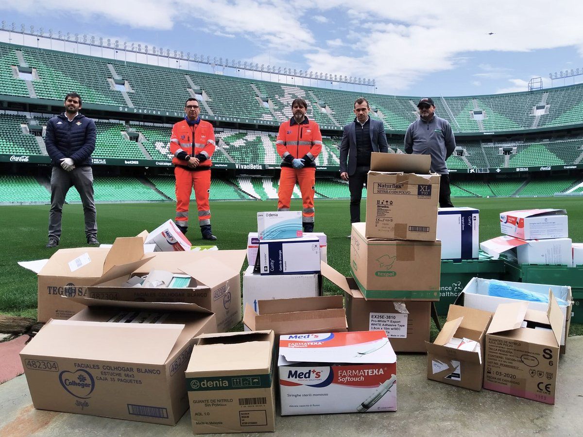 Betis donación coronavirus