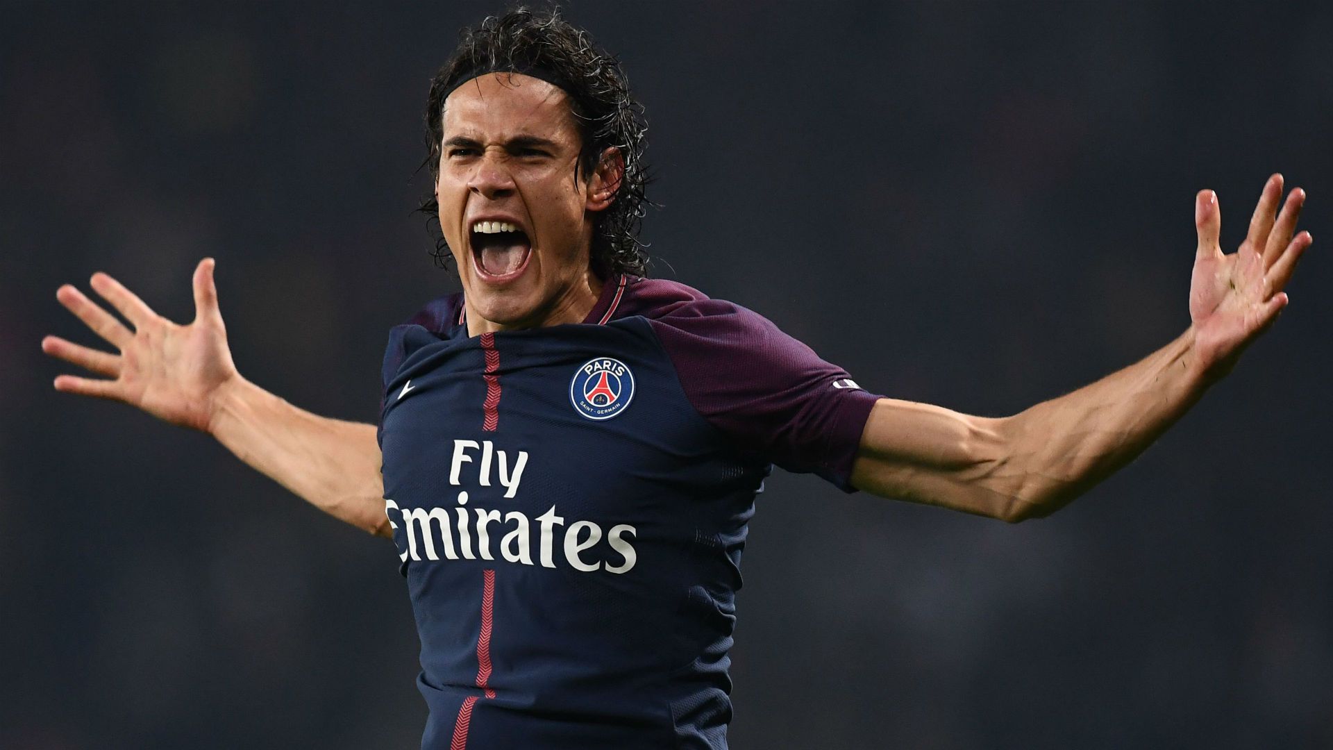 Edinson Cavani PSG Nice Ligue 1 27102017