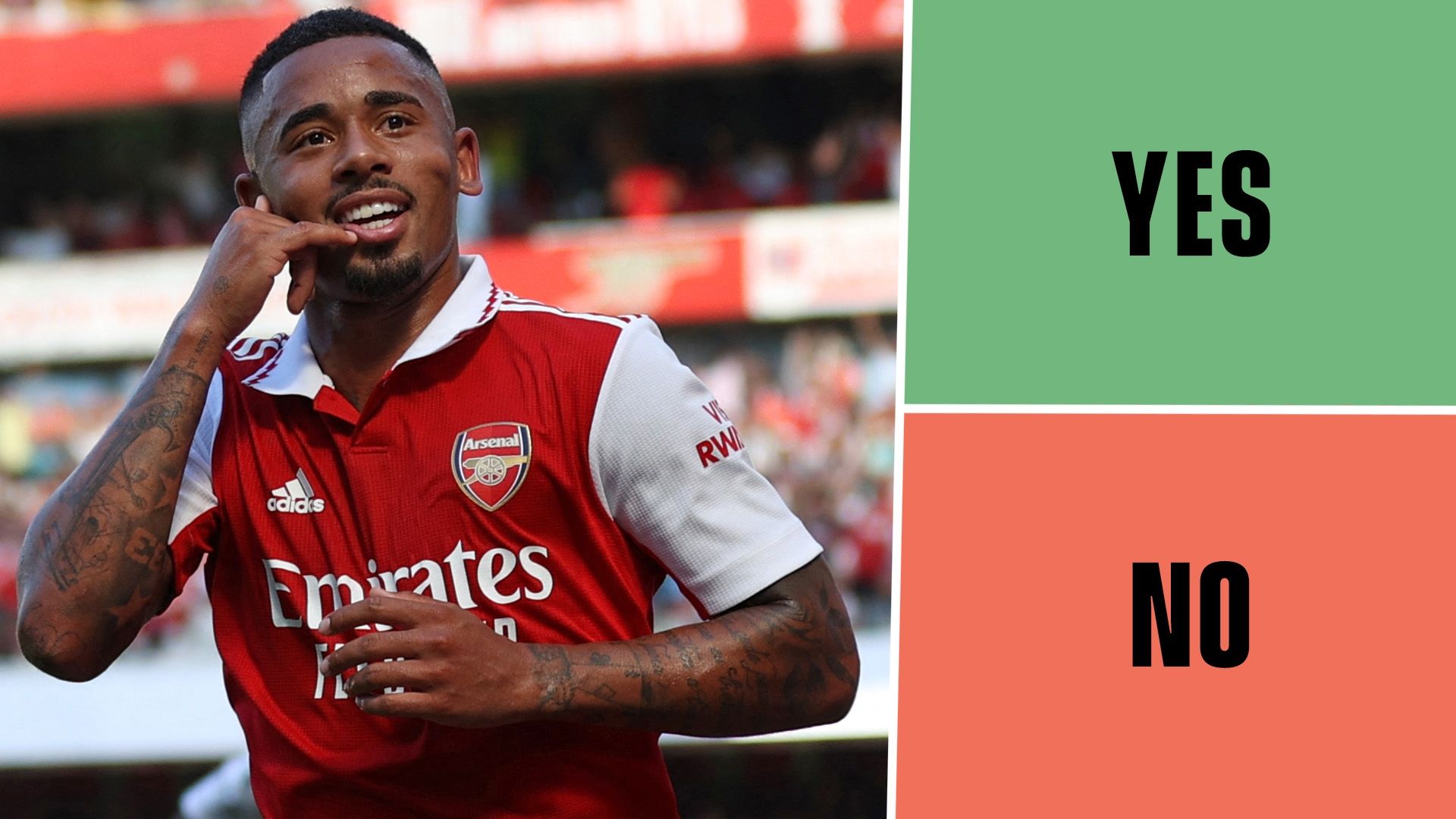 Gabriel Jesus Arsenal Versusgame