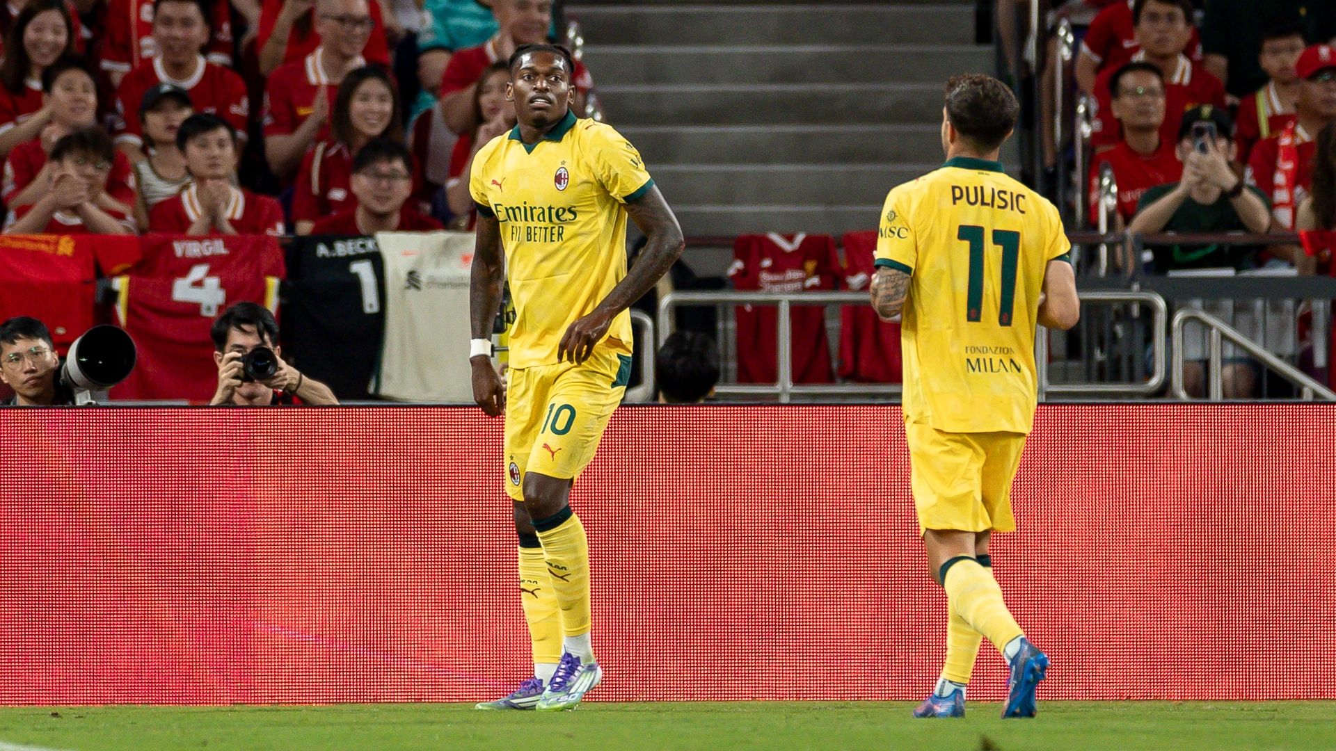 Leao Pulisic Milan Liverpool