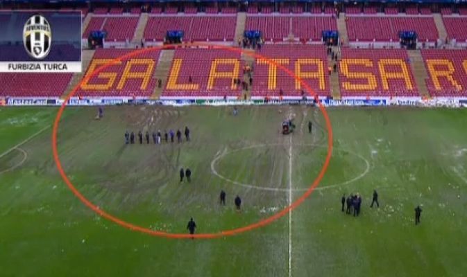 CHAMPIONS LEAGUE GALATASARAY JUVENTUS TT ARENA 13122013