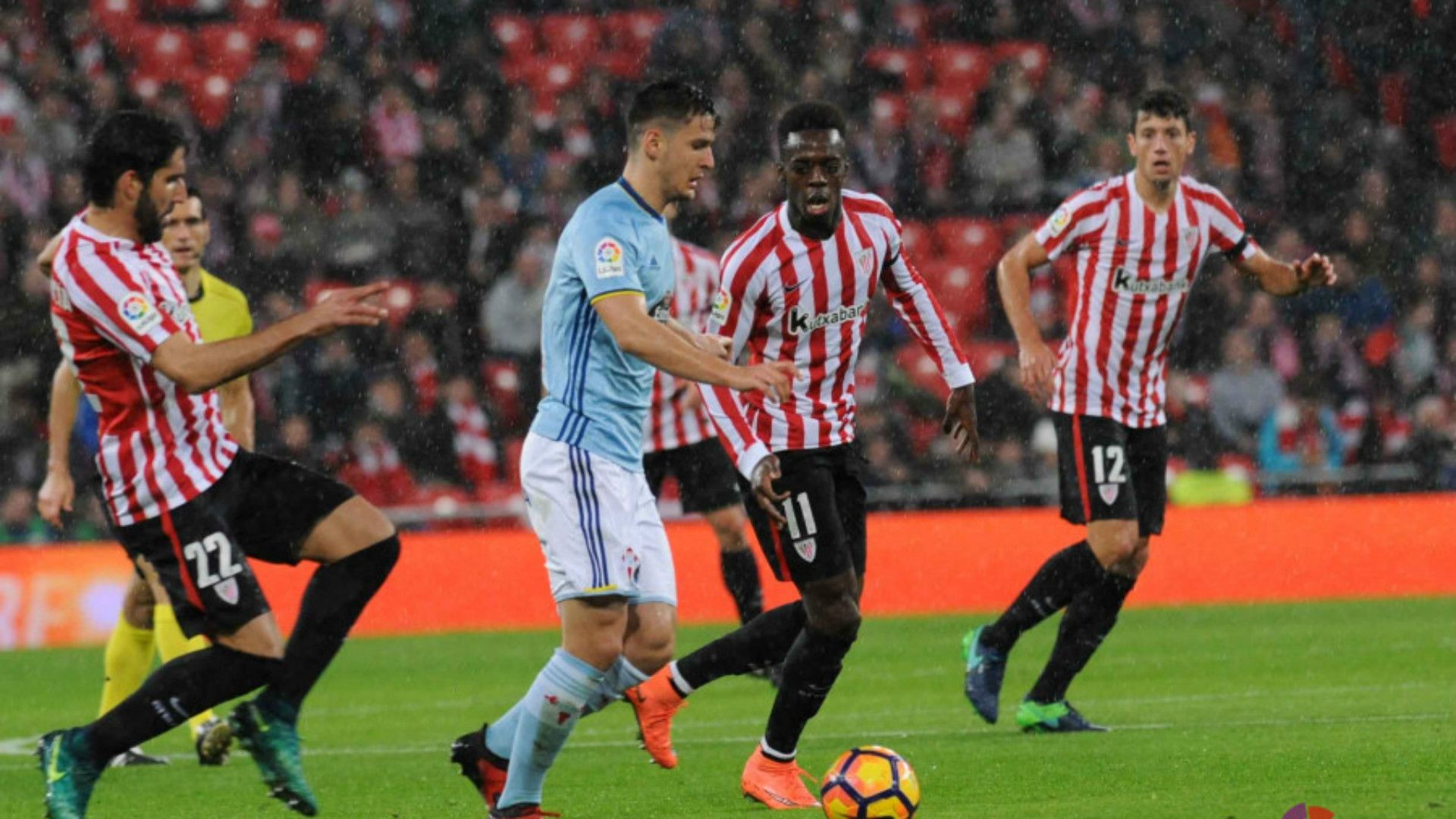 NEMANJA RADOJA INAKI WILLIAMS ATHLETIC CLUB CELTA LALIGA 12192016