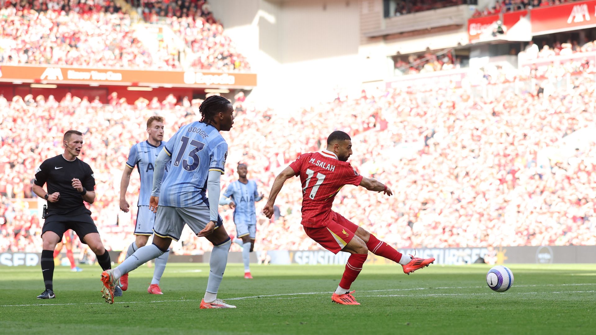 Momo Salah Liverpool Tottenham