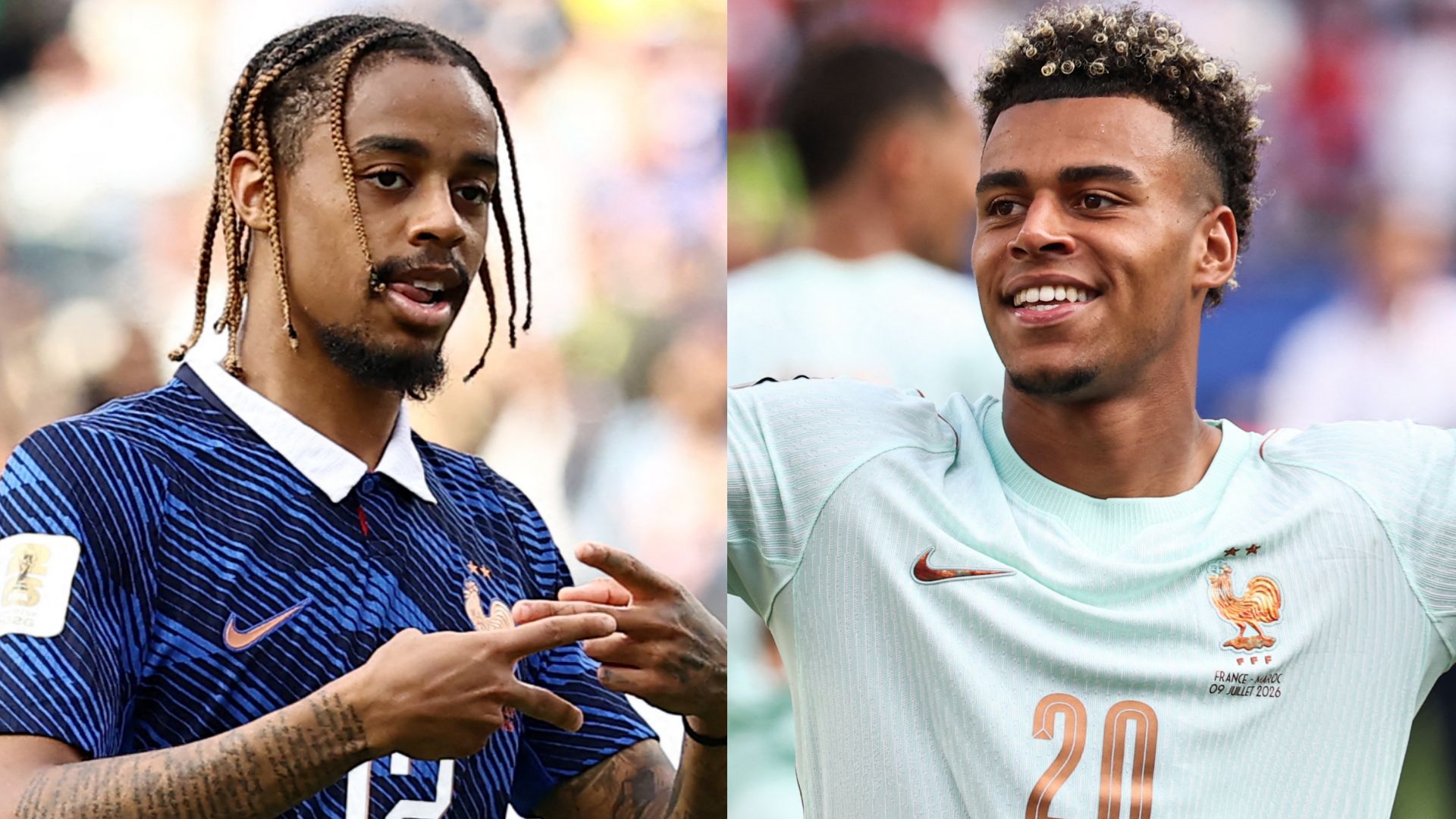 Bradley Barcola Desire Doue France 2026 World Cup