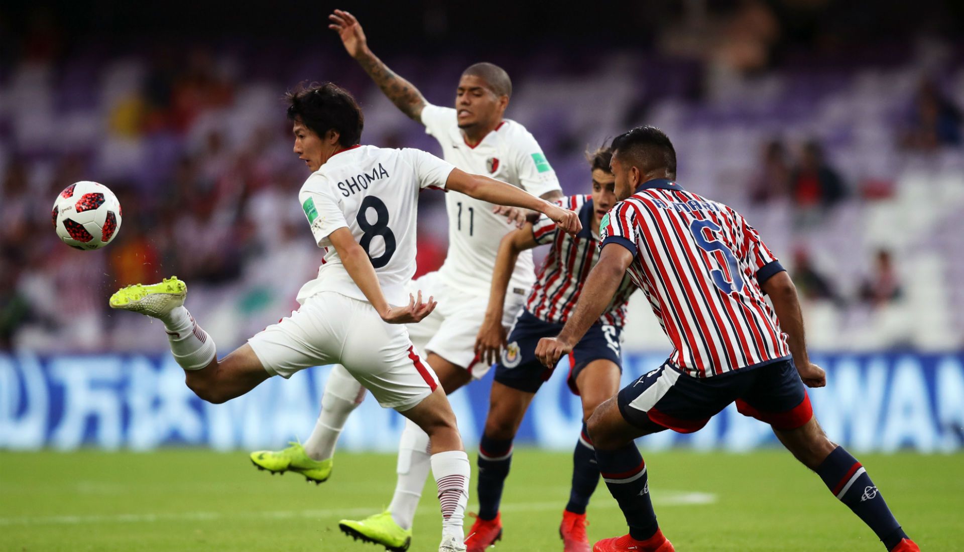 Chivas Kashima Antlers Mundial de Clubes Hedgardo Marín