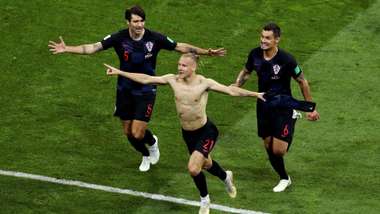 russia croatia - domagoj vida - world cup - 07072018