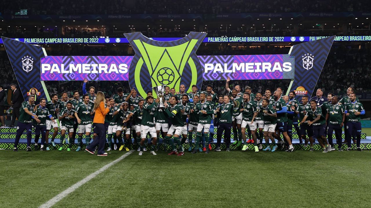 Palmeiras campeão Brasileirão 2022
