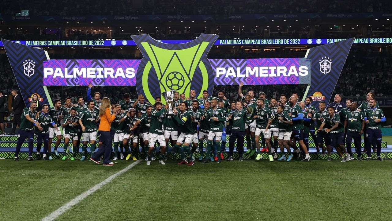 Palmeiras campeão Brasileirão 2022