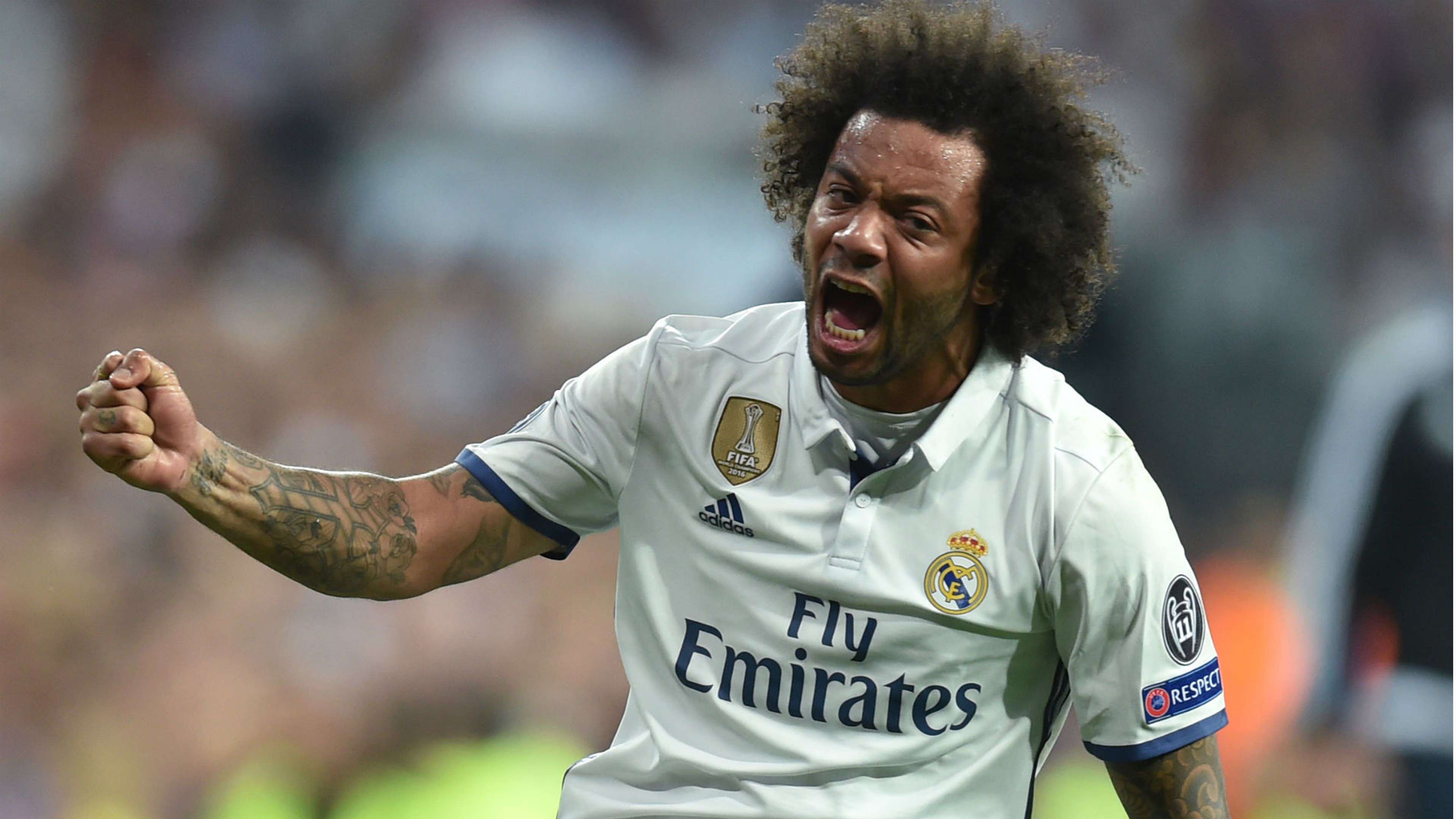 Marcelo Real Madrid Bayern Champions League 18 04 2017