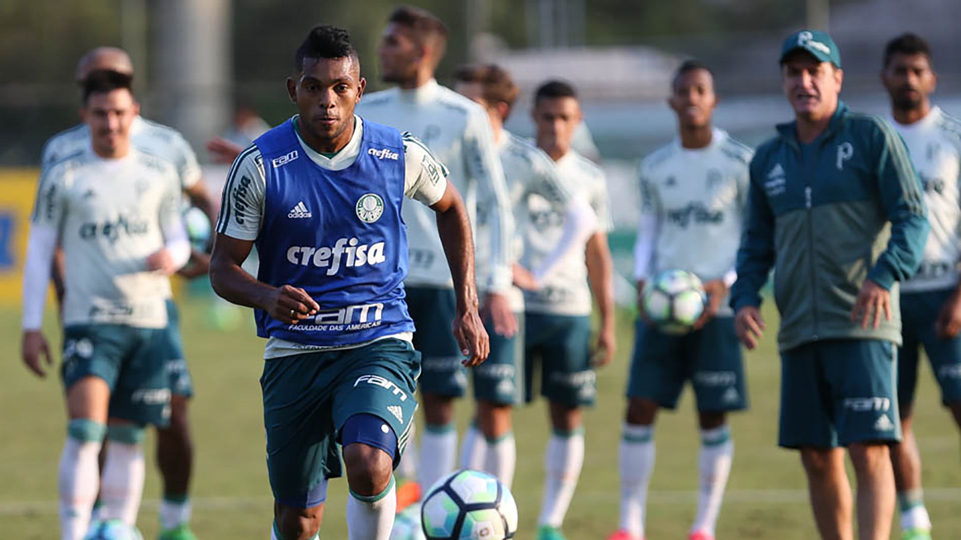 Miguel Borja Palmeiras treino 11052017