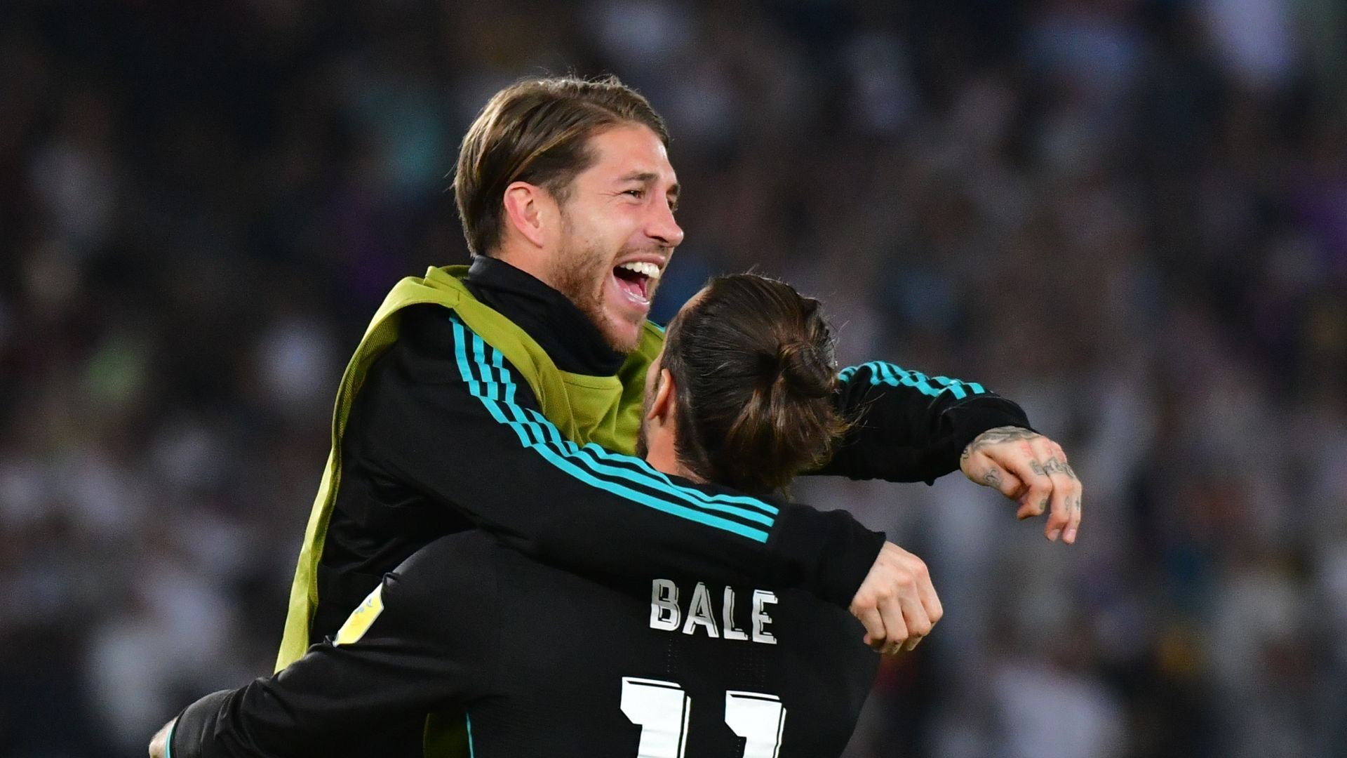 Gareth Bale Sergio Ramos Al Jazira Real Madrid Club World Cup 13122017