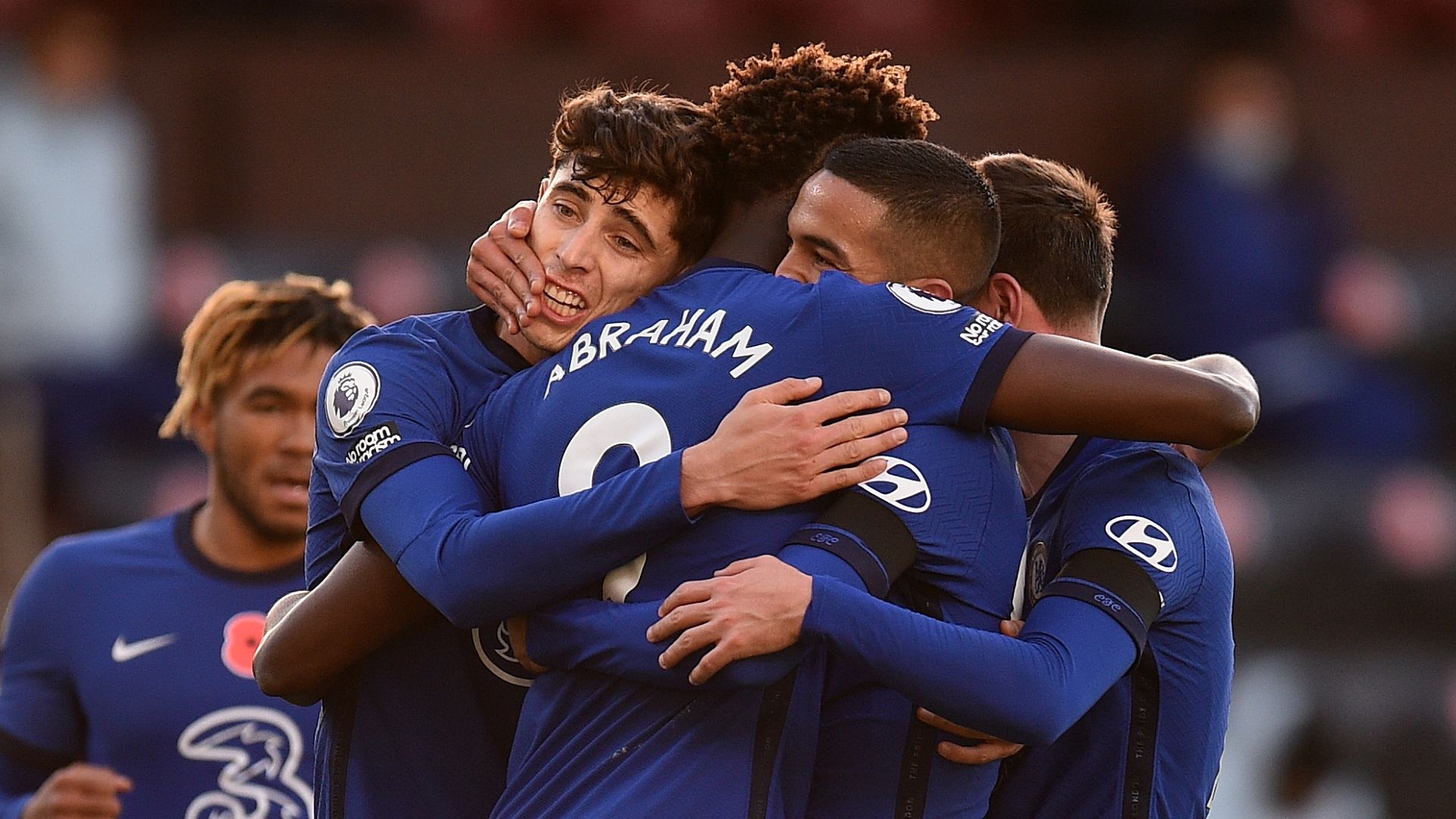 Hakim Ziyech Tammy Abraham Kai Havertz Chelsea 2020-21