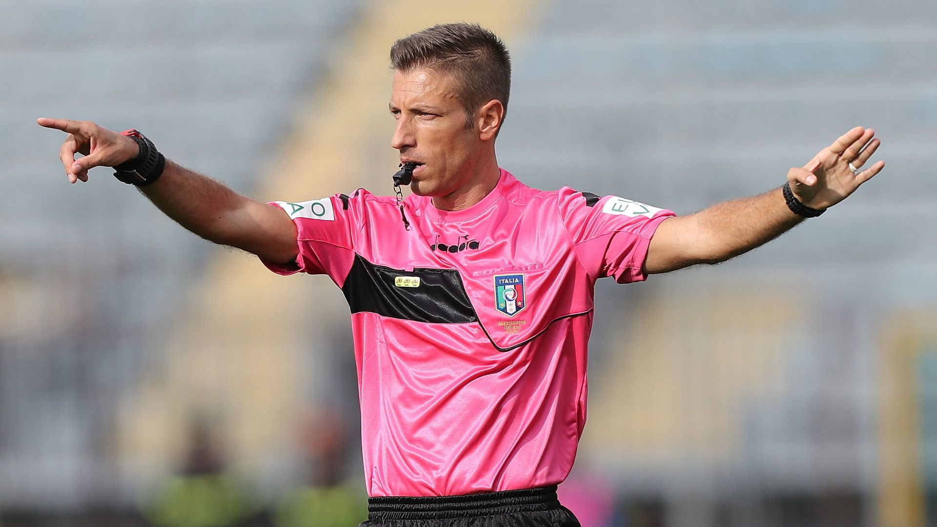 Arbitro Davide Massa