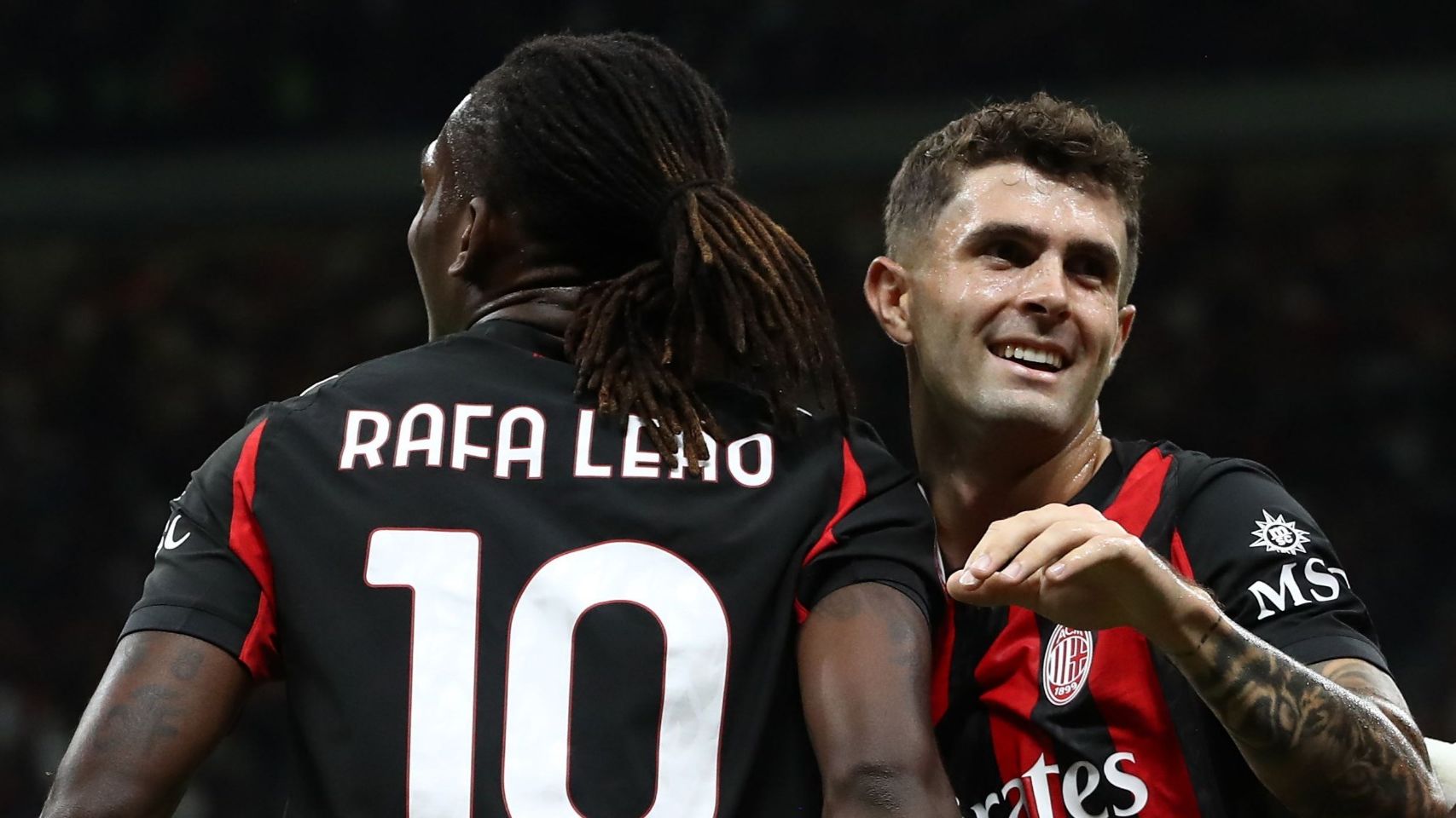 leao pulisic milan 2025 26 esultano 2 1