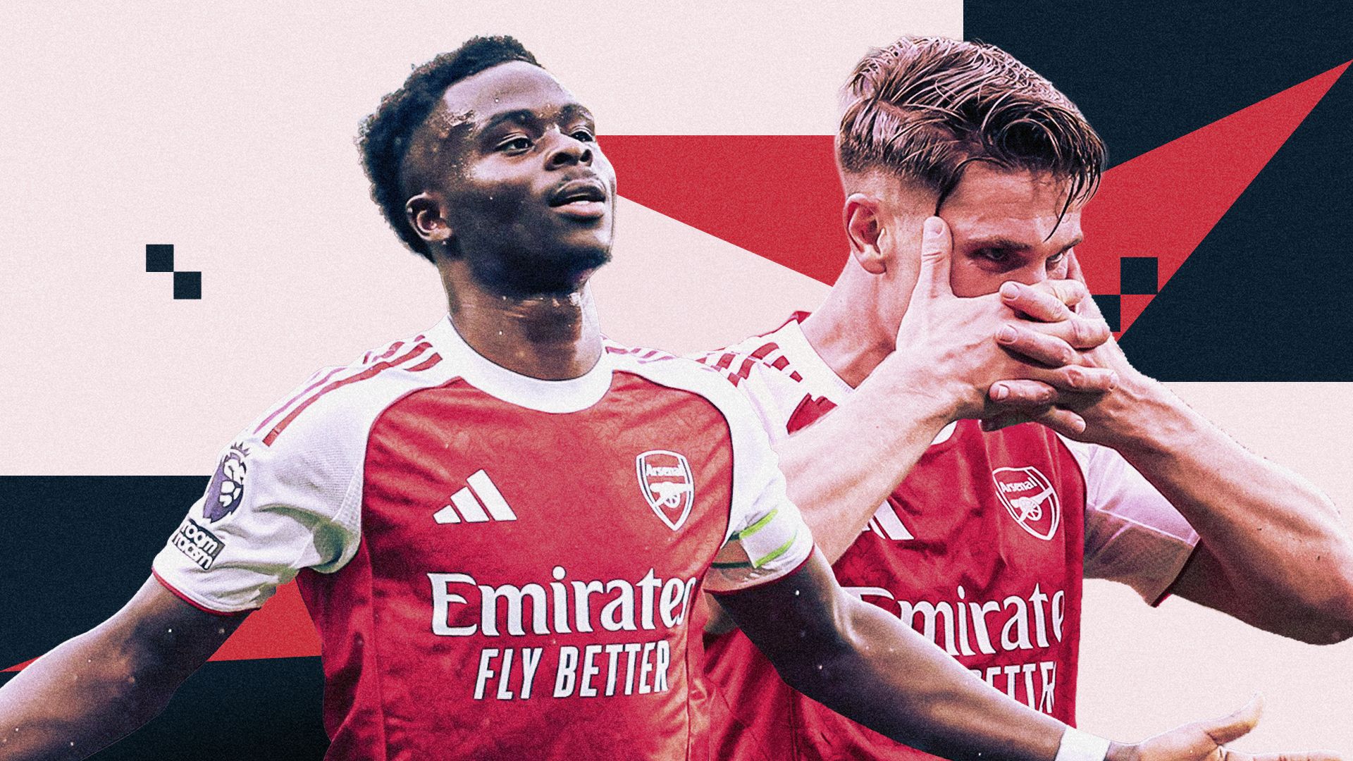 Arsenal Fulham match ratings GFX