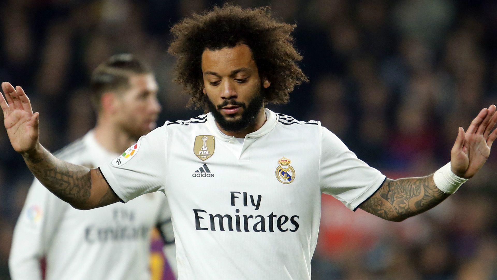 MARCELO BARCELONA REAL MADRID COPA DEL REY