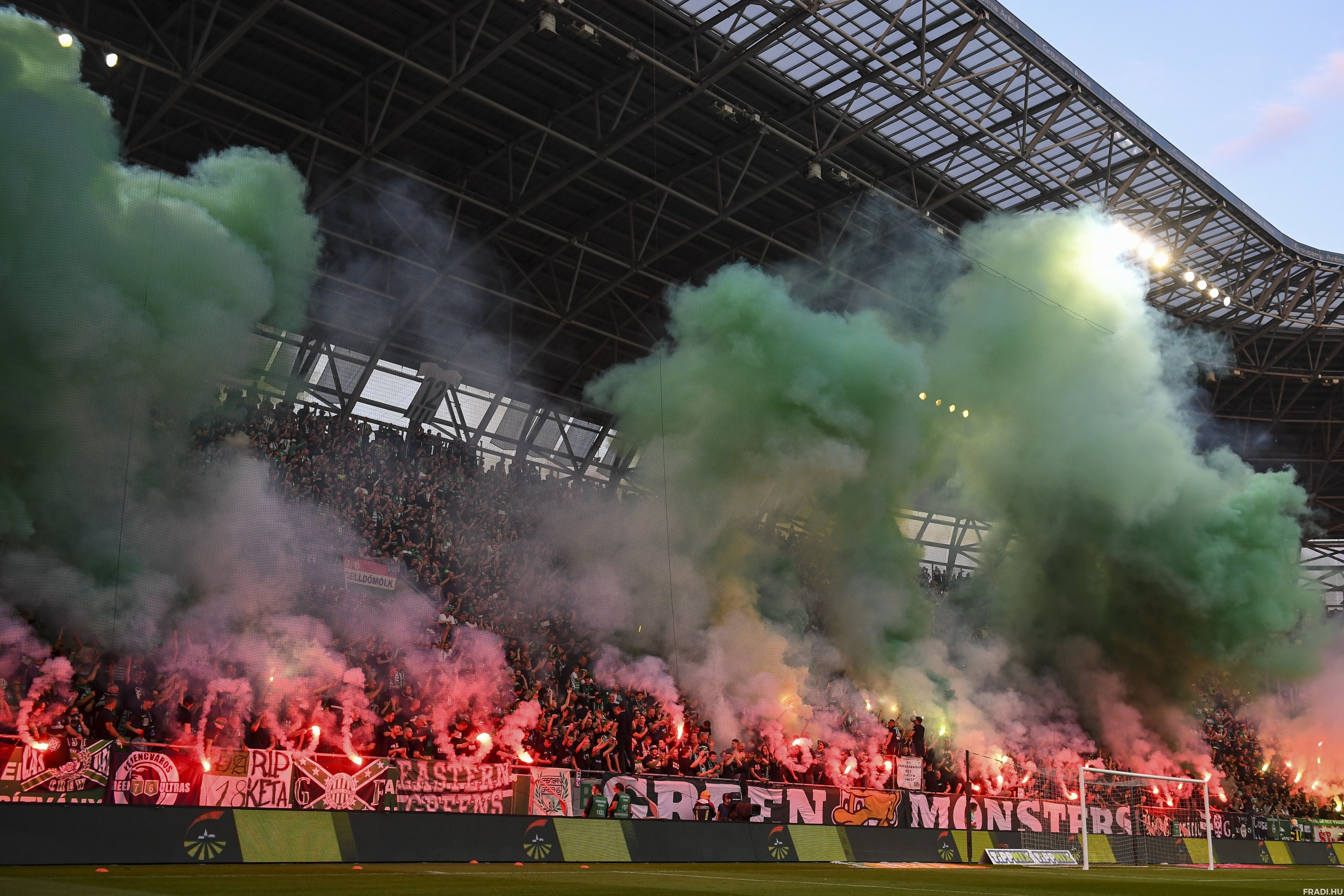 Ferencváros szurkolók