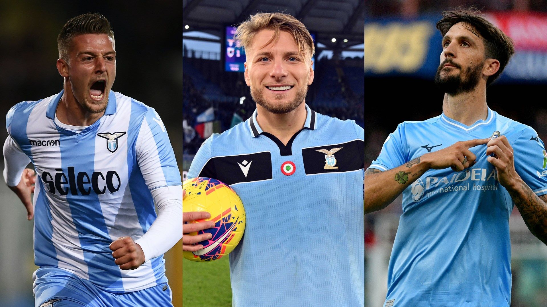 Milinkovic Savic Immobile Luis Alberto Lazio
