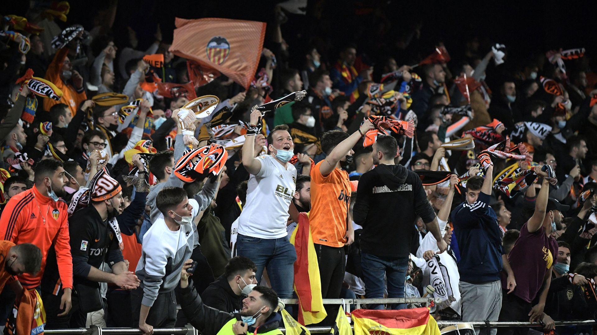 Valencia afición Mestalla