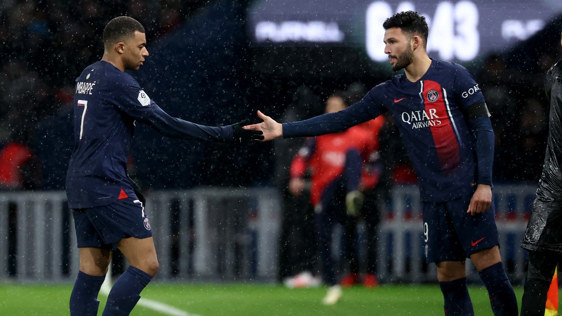 Kylian Mbappe Goncalo Ramos PSG 2023-24