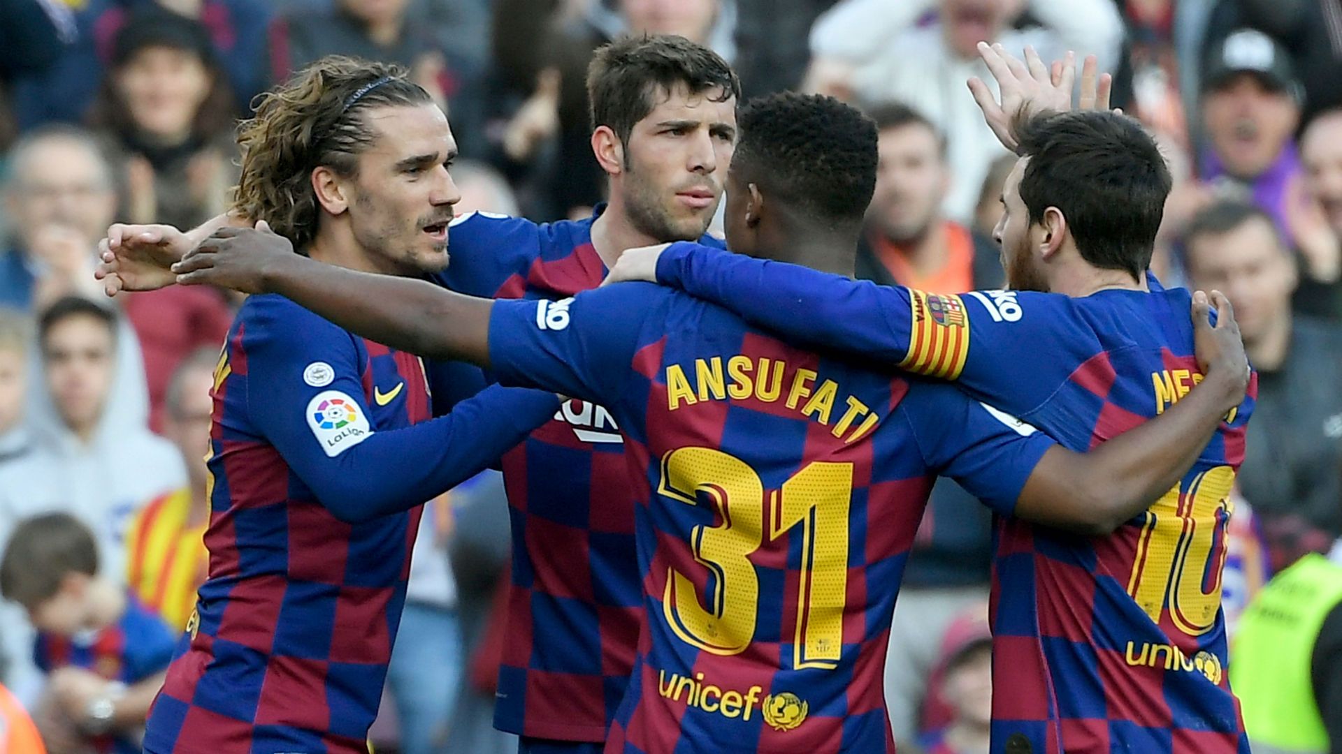 Sergi Roberto Barcelona Getafe LaLiga