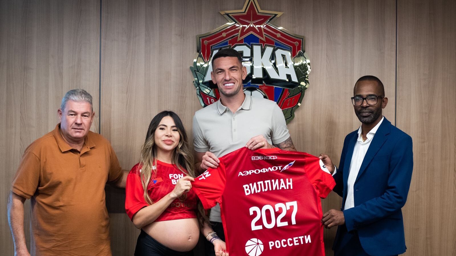Willyan Rocha renova contrato com o CSKA, da Rússia, até 2027