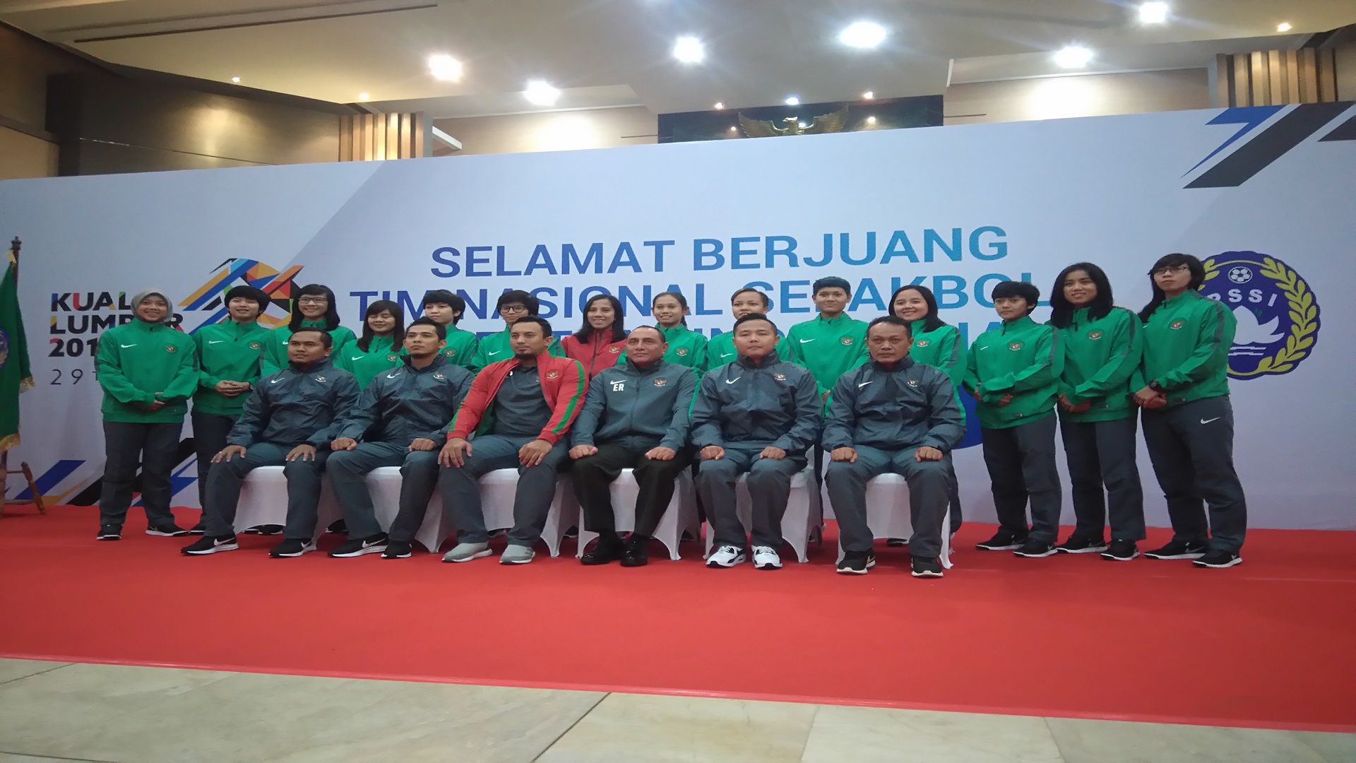 Pelepasan Timnas Futsal Putri Indonesia