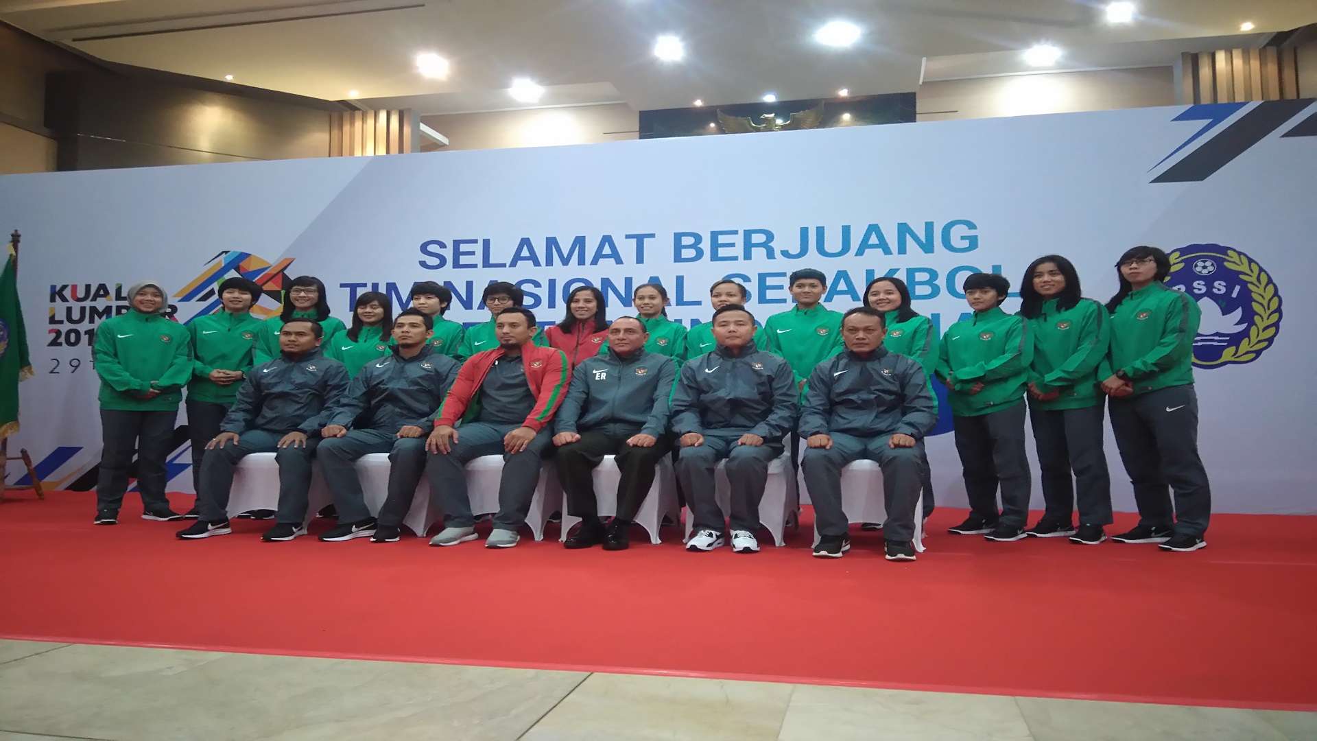 Pelepasan Timnas Futsal Putri Indonesia